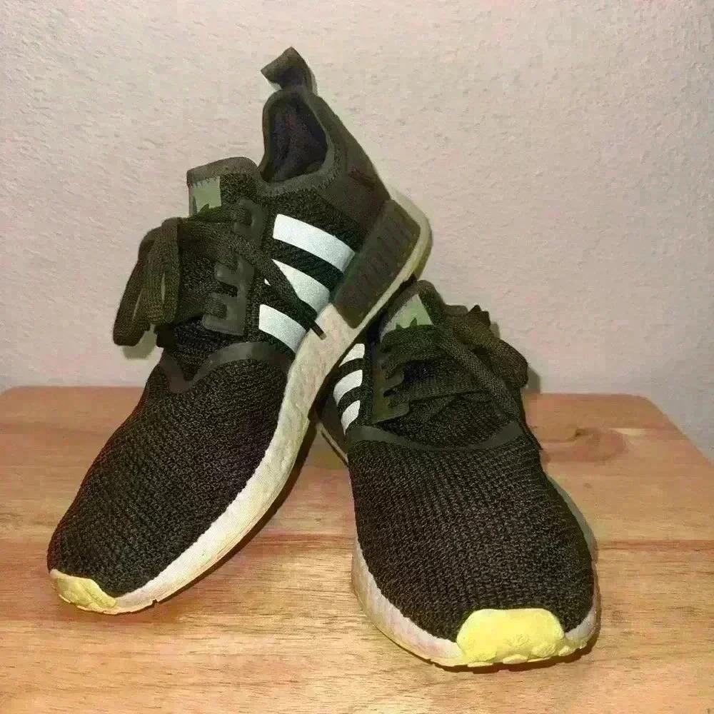 Adidas NMD R1 Night Cargo Dark Green Sneakers -‎ Men's Size 11